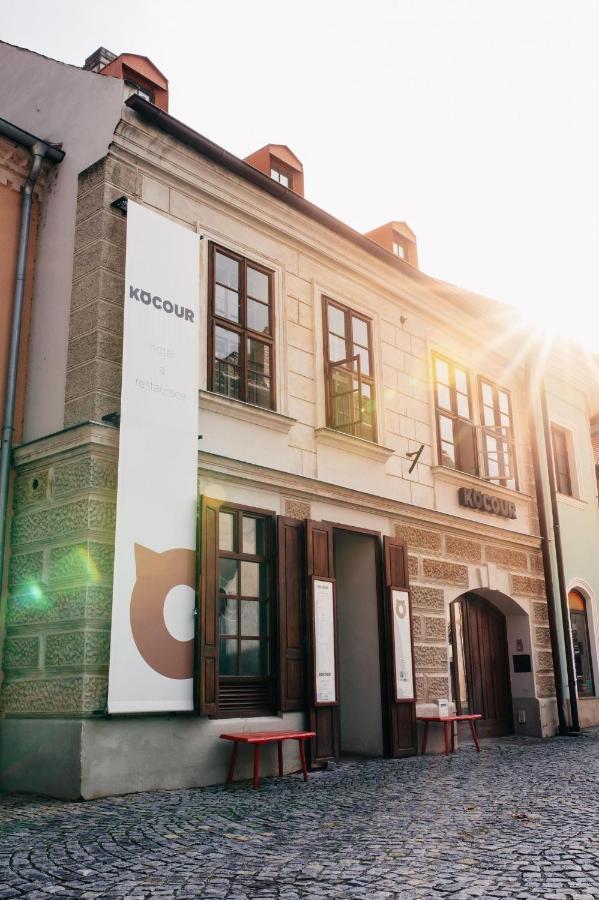 Hotel Kocour Třebíč Eksteriør billede